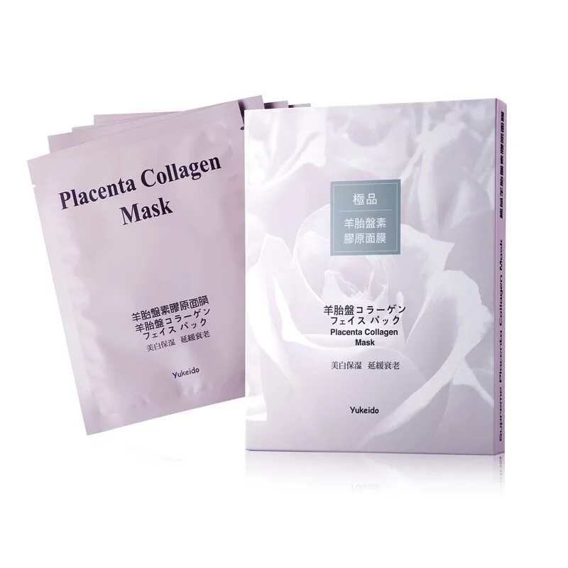 羊胎盤素膠原面膜 YK114