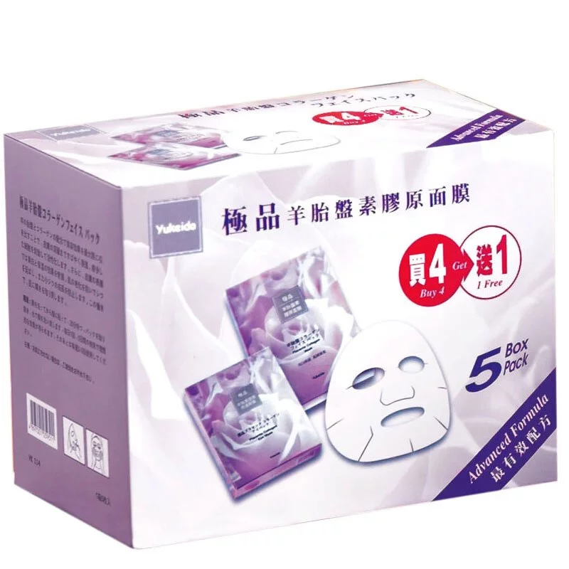 羊胎素膠原面膜25枚入 YK114